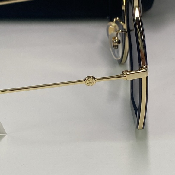 💯- New Authentic GUCCI GG0106S 001 - AS SEEN ON JENNIFER LOPEZ - Picture 9 of 17